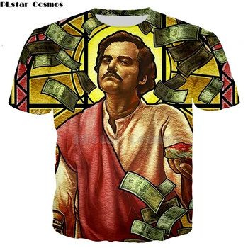 PLstar Cosmos Traficanții de droguri Pablo Escobar Narcos bullet negru jachete Mafia Hip Hop Bărbați Tees T-Shirt Harajuku Streetwear-6