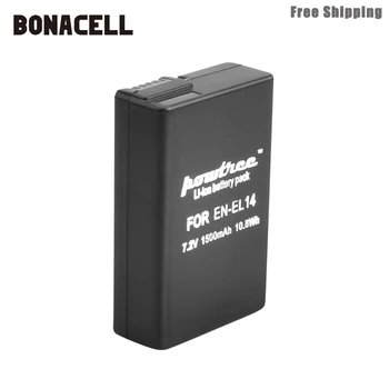 Bonacell 1500mAh EN-EL14 EN-EL14a EL14 ENEL14 Baterie pentru Nikon P7800,P7700,P7100,P7000,D5500,D5300,D5200,D3200,D3300,D5100 L50