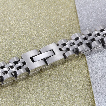 TrustyLan de Lux din Oțel Inoxidabil Bratara Barbati Aur Watchband Design Bărbați Brățări & Brățări Pentru Omul de Bijuterii Cadouri Pentru El