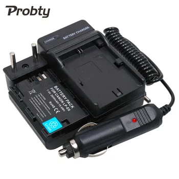 Probty 1buc LP-E6 LPE6 LP E6 Digital Baterie + incarcator + incarcator auto pentru DSLR Canon EOS 5D 60D 5D2 5D3 7D 7D2 6D 36D 70D