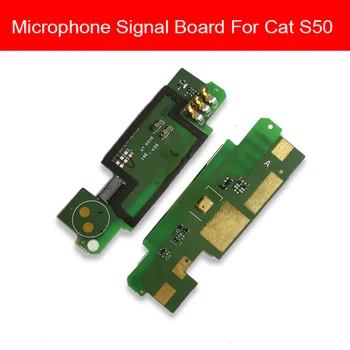 Microfon Jack Microfon Dock Bord Pentru Cat S50 Semnal De Comandă A Antenei Flex Cablu Panglică Bord Telefon Piese De Schimb