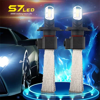 2020 Nou Lumina LED-uri Auto 60W 6400LM 6000K LED-uri Auto Faruri Becuri cu Consum Redus de Energie de Înlocuire Auto Faruri Lampa