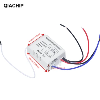 QIACHIP 1 Cale de curent ALTERNATIV de 220 V RF de la Distanță Pentru Bec Digitale fără Fir Control de la Distanță Comutator ON/OFF Ventilator de Tavan Panou de Control Comutator