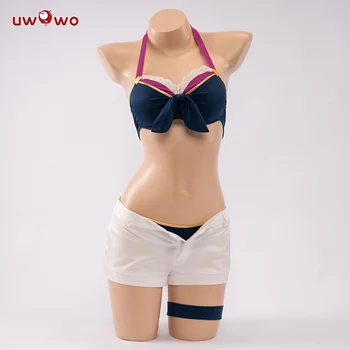 UWOWO Jocul Printesa Conecta! Re:Se Arunca Cu Capul Kyaru/Kiruya Momochi Kyaru De Costume De Cosplay Costum Nou De Costume De Baie Bikini Costume