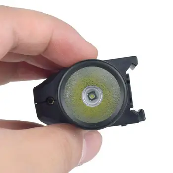 Tactic Lanterna LED Verde / Roșu Laser Pentru 20mm Feroviar Mini Pistol Glock Pistol de Lumină lanterna Airsoft Lumina