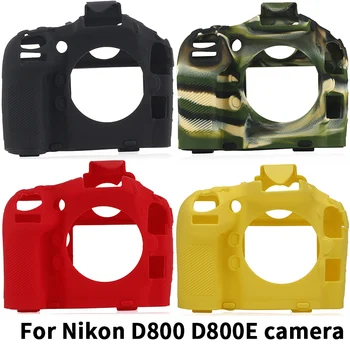 D800 SLR Silicon geanta aparat Foto Ușor de Sac Caz Acoperire pentru Nikon D800 D800E