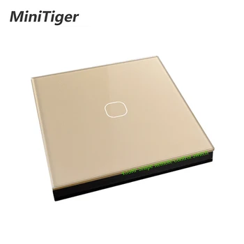Minitiger Smart Home wireless 433Mhz(1527 cip) Alb Comutator forma de control de la distanță,atingeți telecomanda