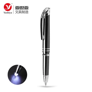 5pcs/lot Creative de Lumină LED Pix Metal Senzor Sfat de Moda Touch Pen Cadou de Papetărie Design Clasic Scris Stilou