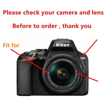 55mm Filtru UV + HB-N106 Lens Hood + Capac + Pen + Sticla Ecran LCD de Protector pentru Nikon D3400 D3500 D5600 D7500 AF-P DX 18-55mm