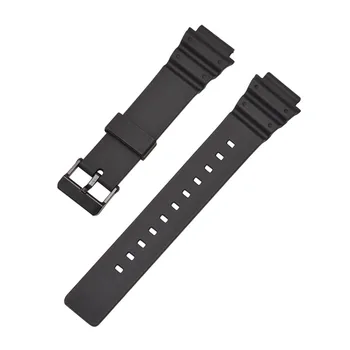 Noi Watchband 18mm Banda de Cauciuc Siliconic Bărbați Sport Curea Pentru CASIO MRW-200H Înlocui 18mm Electronice Ceas Curea