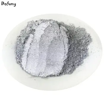 50g Pulbere de Aluminiu Argint Pigment pentru Make-up Decor Vopsea de Ambalare Sclipici Unghii Decorare Pigment Pulbere de lac de Unghii