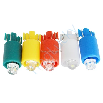 100 buc/lot Arcade Butonul 12V Lampa LED Iluminat Buton de Bec LED-uri pentru Butoane