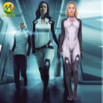 Jocul Mass Effect 3 Miranda Lawson Cosplay Costum Costume Salopeta Zentai Costum de Halloween pentru Femei și Copii