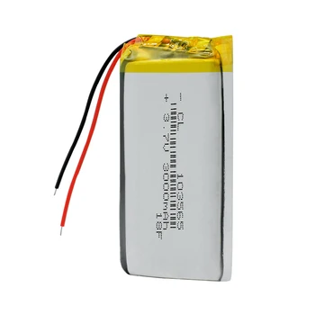 3.7 V 3000mAh 103565 Li-polimer Baterie Pentru DVD GPS PDA PSP PAD BT Vorbitor PDA, Electrice de Jucarie Jucarii Electrice Compatibile Lampă Solară