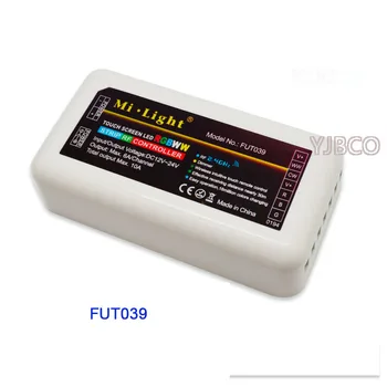 Dimmer 2.4 G RF wireless CCT RGB RGBW DMX512 RGB + CCT FUT035 FUT036 FUT037 FUT038 FUT039 led monocrom banda de lumina controller