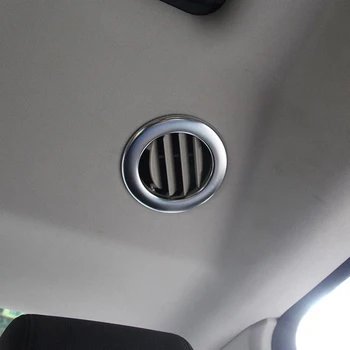 2 buc Crom Interior Accesoriu de Evacuare a Aerului Inel Ornamental Autocolant Pentru Land Rover Discovery 4 2010-2016,Mașină de Styling