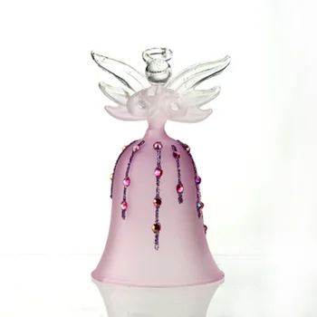 O. RoseLif Sticlă Transparentă Purpleskirt Înger Nunta de Crăciun, ziua Îndrăgostiților Cadou de Ziua de Masă Petrecere decoratiuni pentru Casa