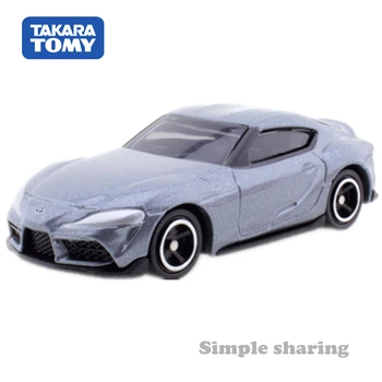 Takara Tomy Tomica Nr. 117 Toyota GR Supra Argint Prima Ediție Scara 1/60 Auto Copii Jucarii pentru Autovehicule turnat sub presiune, Metal Model