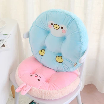 Multifunctional dublu confortabil perna de animale drăguț rotund scaun perna de creatie perna frumoase desene animate Shiba Inu de pluș cu