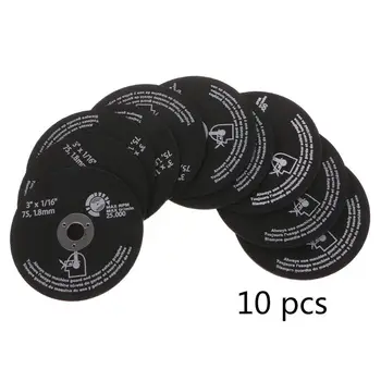 10buc Circulară Rășină Roata de Rectificat Văzut Lame de Tăiere Disc Pentru Tăiere Metal