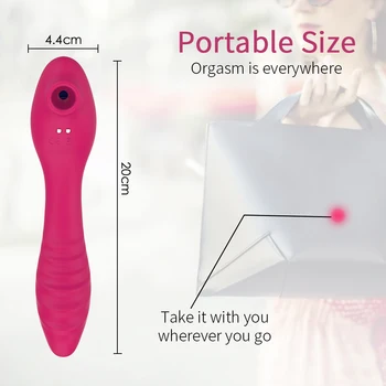 Dublu Motor De Încălzire Fraier Vibrator Sex Oral Puternic Suge Vibratorul Jucărie Sexuală Pentru Femei Masturbator Clitorisul Biberon Stimulator