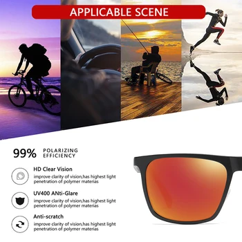 AOFLY DESIGN de BRAND din Aluminiu magneziu Polarizat ochelari de Soare Barbati 2020 Piața de Moda de Conducere Pescuit Oglindă ochelari de Soare de sex Masculin UV400