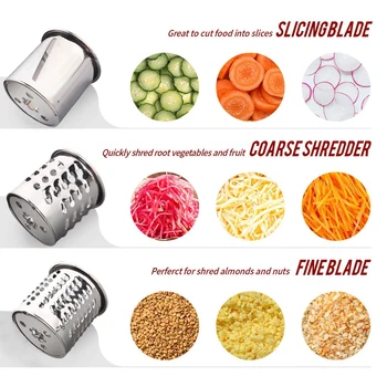 Alimente proaspete Prep Slicer Shredder Atașament Pentru Ajutor Bucătărie KSMVSA Mixer Găti electric Shredder