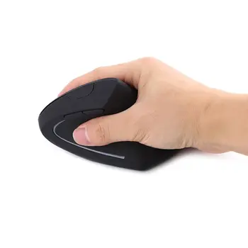 2.4 G Ergonomic Vertical Optic Wireless Încheietura mâinii Vindecare Mouse-ul USB Pentru Laptop, PC qiang