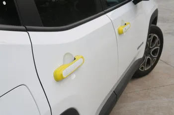 Sansour ABS Masina Mânerului Exterior al Portierei Acoperi Autocolante Decorare Accesorii Pentru Jeep Renegade-2017 Styling Auto