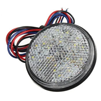 Pereche LED Reflector Rotund Frână de Oprire Marker Indicator luminos Stopuri Camion Remorcă Auto Motociclete 3 Culori de Înaltă Calitate