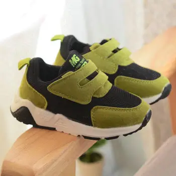 Nouă Primăvară Copii Pantofi Fete Baieti Adidasi Plasă Respirabil Sport Funcționare Baieti Pantofi Moale Călătorie în aer liber Pantofi UE Dimensiunea 21-30