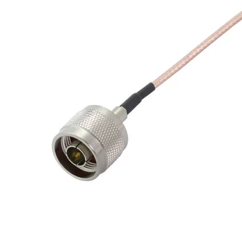 1BUC N Plug de sex Masculin pentru a MS156 Conector RG316 Cablu Coaxial RF de Asamblare MS156 la N de sex Masculin Coadă Cablu RF Cablu de Extensie 15CM