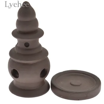 Lychee Viață Zen Garden Mini Arzător De Tămâie În Miniatură Model De Cuptor Meserii Figurine Nisip Tava Ornamente Decor Acasă