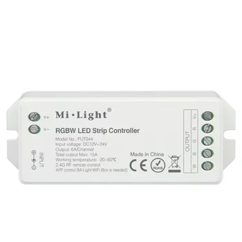 Milight FUT044 Benzi cu Led-uri RGBW Controller 15A 6A/Canal DC12~24V 2.4 GHZ Wireless controler cu Led-uri RGBW