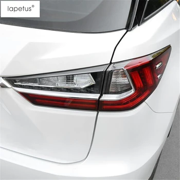 Lapetus Accesorii se Potrivesc Pentru Lexus RX RX450h 2016 2017 2018 2019 2020 ABS Cromat Spate Coada Portbagaj Lumini Lampa de Acoperire Benzi Tapiterie Kit