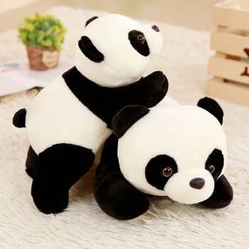 Babiqu 1 buc 35/50cm Kawaii Minte Panda de Pluș, Jucării Umplute Animale Papusa pentru copii Copii Cadou de Ziua de nastere Drăguț pui de Somn & Perna Canapea