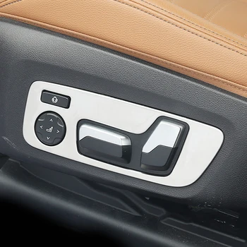 Auto Styling Interior din oțel inoxidabil accesorii Auto Pentru BMW X5 G05 2019 2020 2pc Loc Reglați Butonul de Comutare a Acoperi Panoul Ornamental