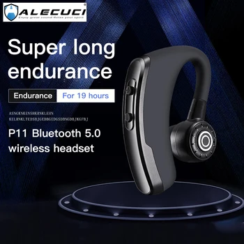 Alecuci P11 Bluetooth Căști de Anulare a Zgomotului Wireless EarpieceHands-Free, Căști pentru Conducere de Afaceri de Birou cu Microfon