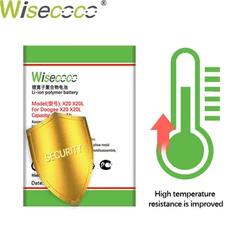 WISECOCO 4100mAh BAT17582580 Baterie Pentru DOOGEE X20 X20L Telefonul In Stoc Baterie de Înaltă Calitate+Numărul de Urmărire