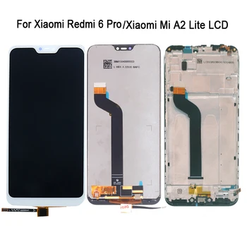 Testate Pentru Xiaomi Redmi 6 Pro tv LCD Km A2 Lite Display LCD si Touch Screen Cu Cadru 5.84