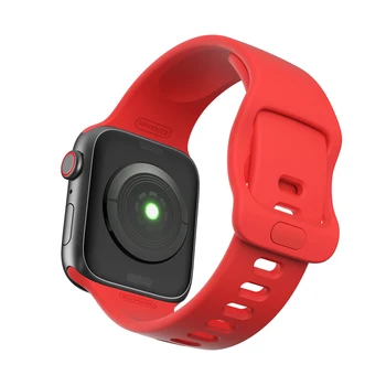 Sport Banda de Silicon pentru Apple Watch SE 6 5 4 40mm 44mm Seria 3 2 1 38mm 42mm Smartwatch-ul iwatch Curea Barbati Femei pe Încheietura Curea.