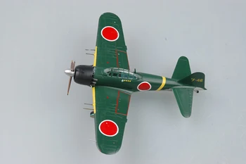 Trompetistul 1:72-al doilea Război Mondial Marinei Japoneze Zero fighter A6M 36352 produs finit model