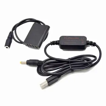 Camera mobile power bank incarcator cablu USB AC-LS5+DK-X1 DC Coupler NP-BX1 NPBX1 manechin a bateriei pentru Sony DSC-RX1 DSC RX100 RX1R