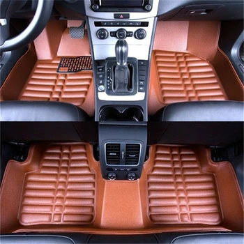 3D Masina de Podea mat Pentru Volksagen Tiguan Tiguan-L (2010-2019) Custom-made Auto Internail Masina Picior covoras Auto Styling Protector