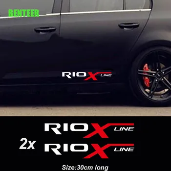 2 buc caroserie autocolant Pentru Kia RIO RIO X-LINE
