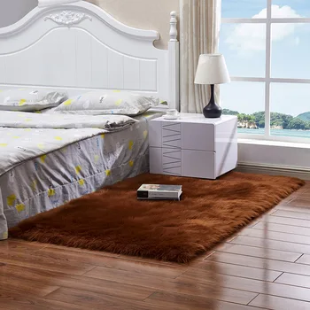 Simplu Stil de Mari Dimensiuni Camera de zi Dormitor Covor Podea Anti-alunecare Preș Confortabil de Pluș Pad Mat Apă Absorbant Covoare