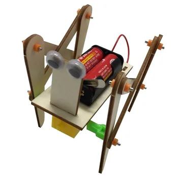 Școala elementară Știință și Tehnologie de Producție Mici de Asamblare Robot Experiment Științific Electric Plin Robot