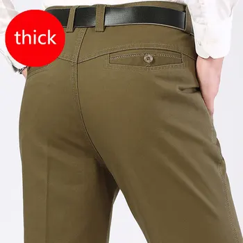 MRMT 2021 brand pantaloni pentru bărbați de vârstă mijlocie bumbac pantaloni casual sex masculin drept liber de afaceri pantaloni casual pantaloni pentru bărbați