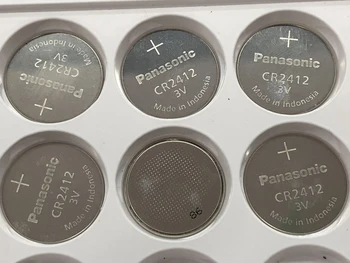 2 buc/lot Panasonic 3V Baterie Buton CR2412 CR 2412 Lithium Coin watch Brelocuri Baterii Pentru ceas swatch