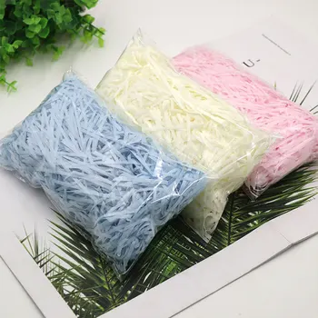 Lafite cutie de cadou pungă de hârtie petrecere de vacanță decorare DIY de umplere de culoare pungă de hârtie chip de amortizare bandă de hârtie poate fi amestecat lot